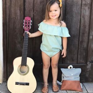 Everly b. Ruffle collar rompers Size 2